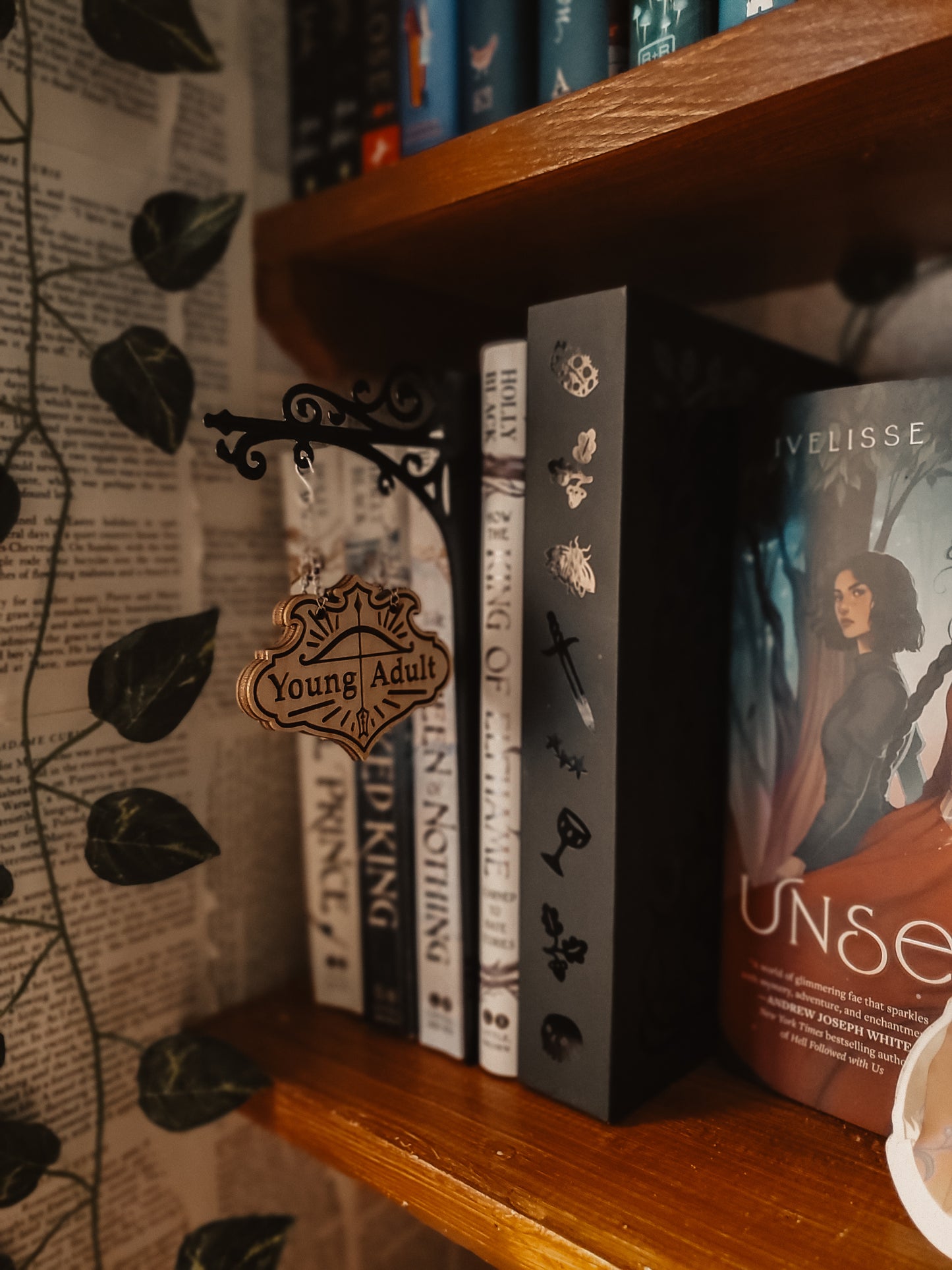 "Young Adult" Bookshelf Tavern Sign