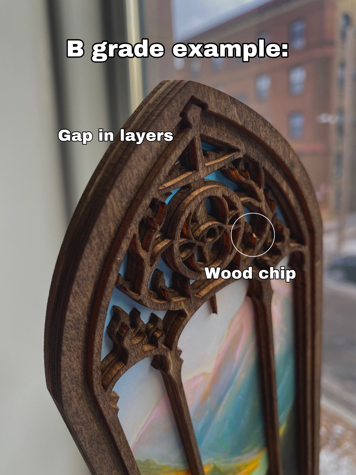 B Grade - The Northern Pines - Fantasy Window