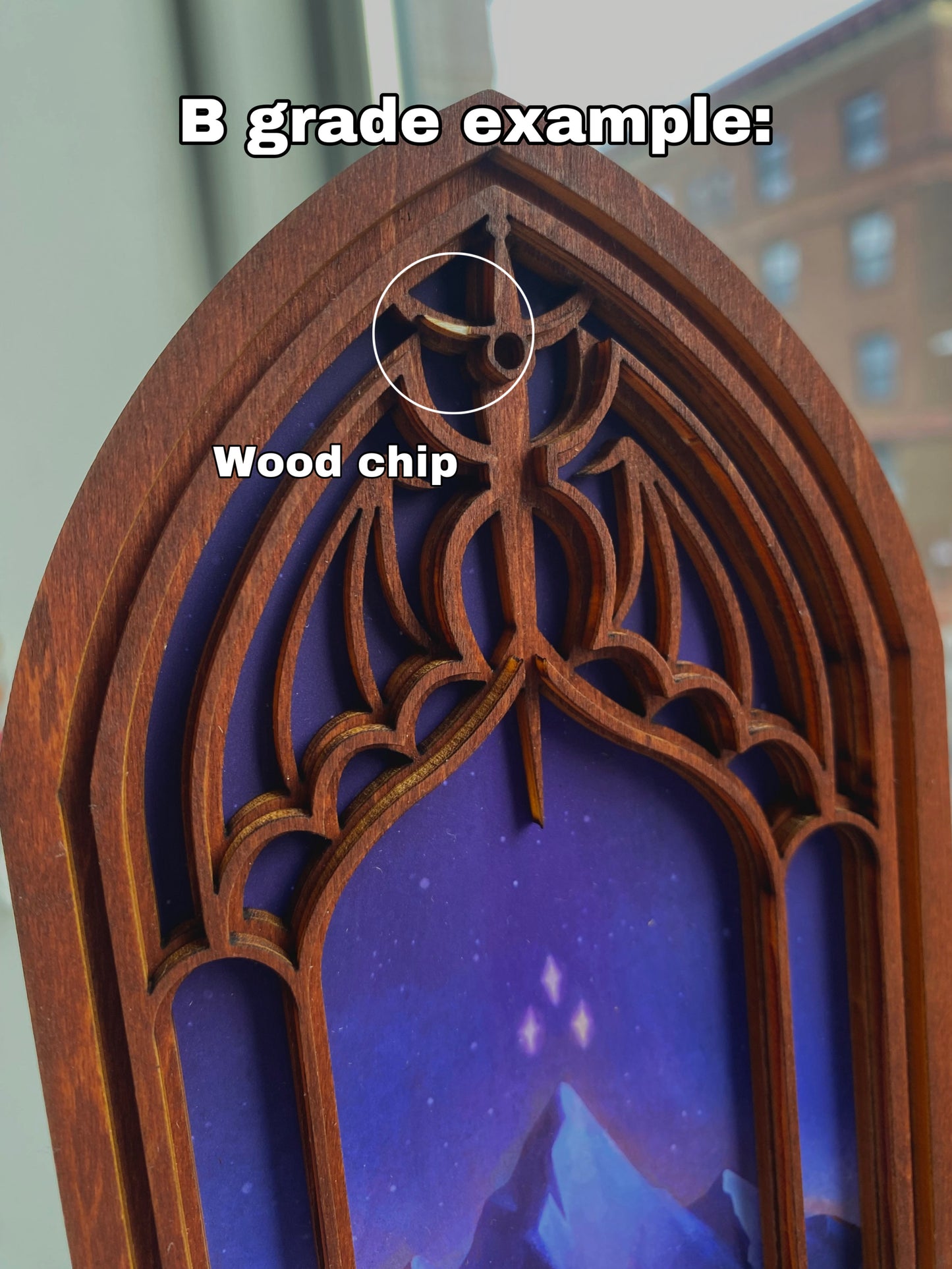 B Grade - The City of Starlight - Fantasy Window