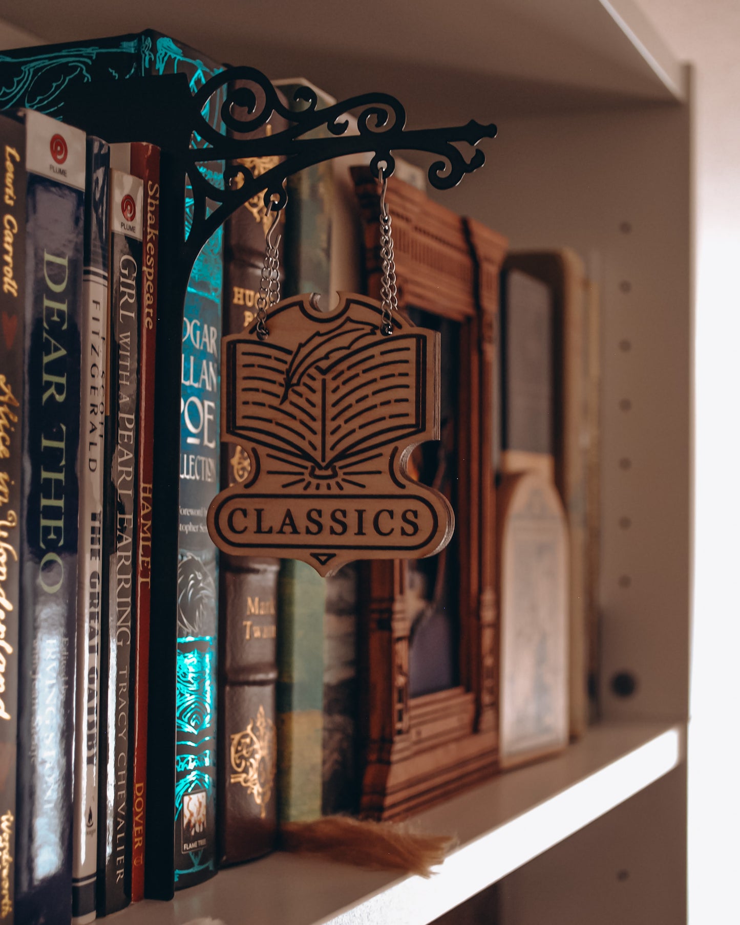 "Classics" Bookshelf Tavern Sign