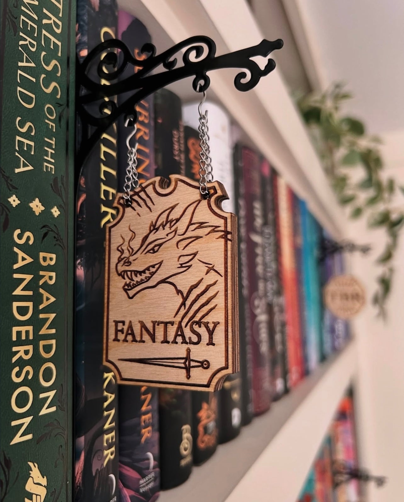"Fantasy" Bookshelf Tavern Sign