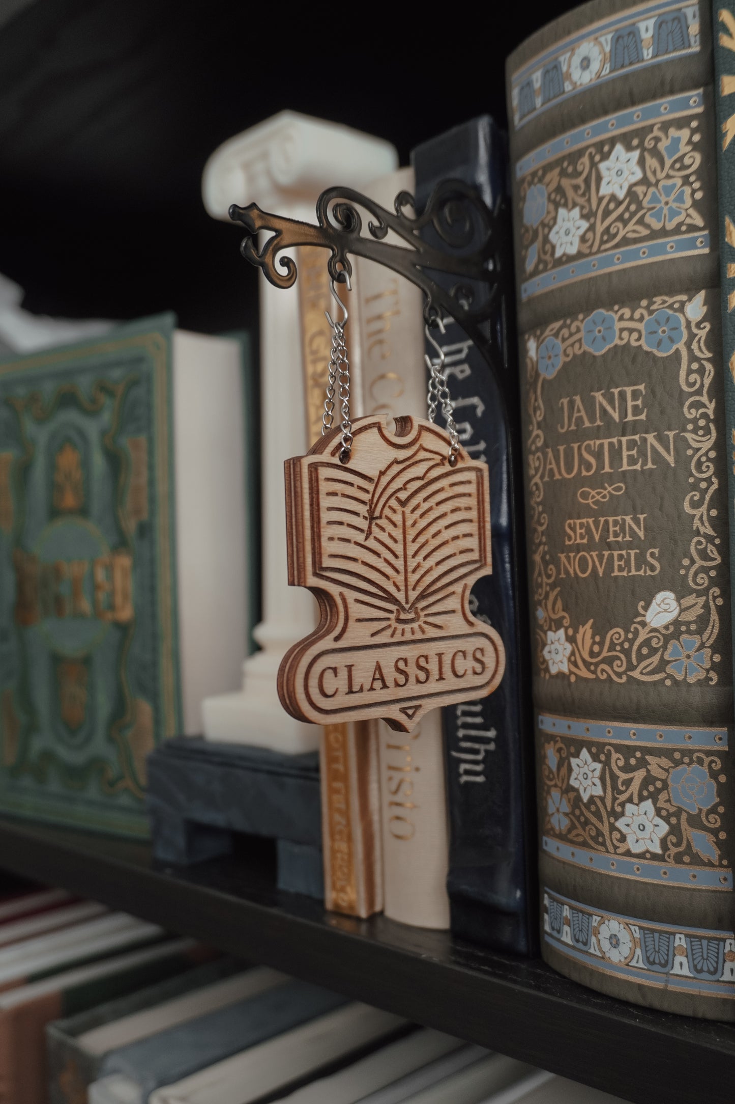 "Classics" Bookshelf Tavern Sign