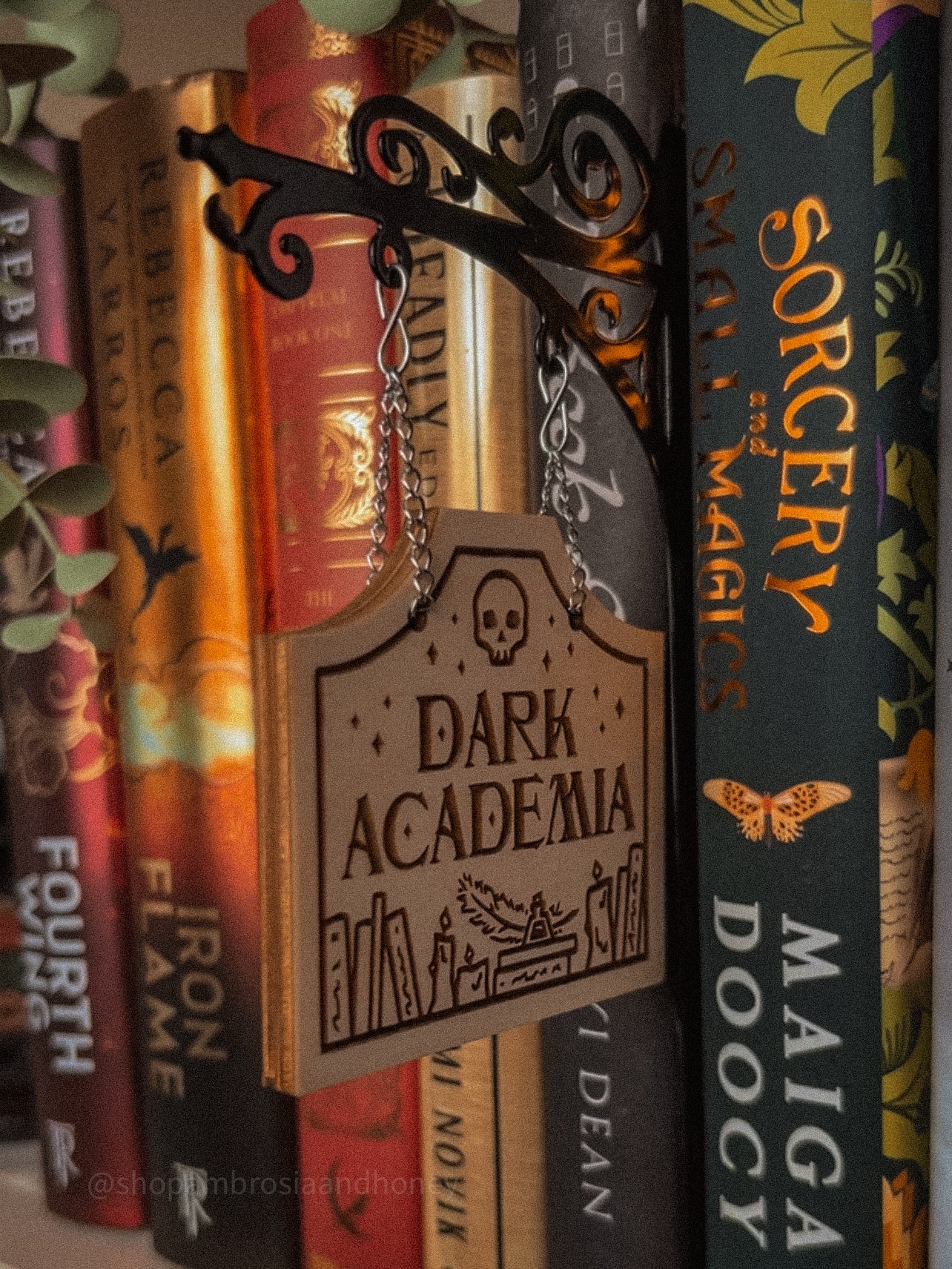 "Dark Academia" Bookshelf Tavern Sign *PREORDER*