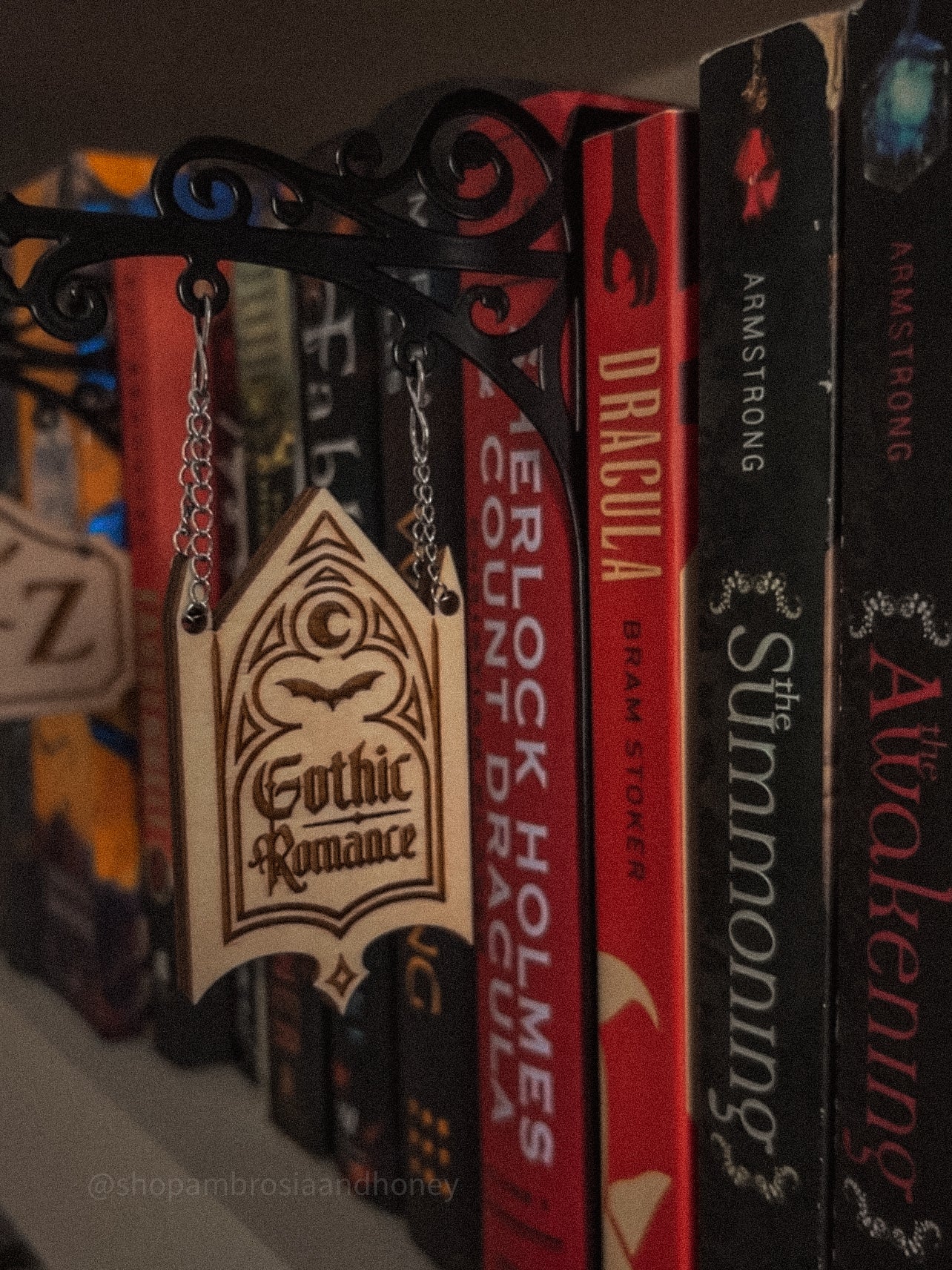 "Gothic Romance" Bookshelf Tavern Sign *PREORDER*