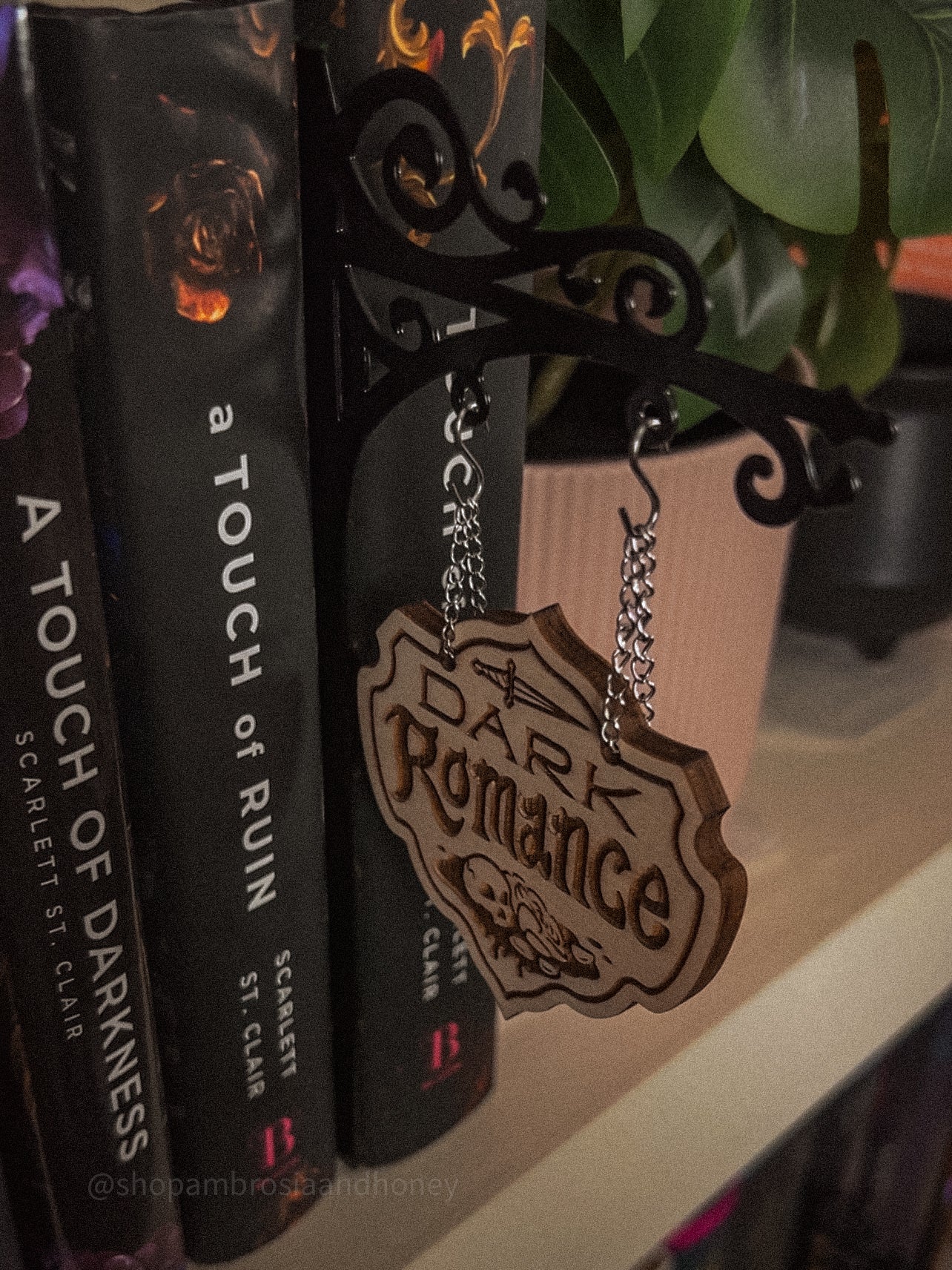 "Dark Romance" Bookshelf Tavern Sign *PREORDER*