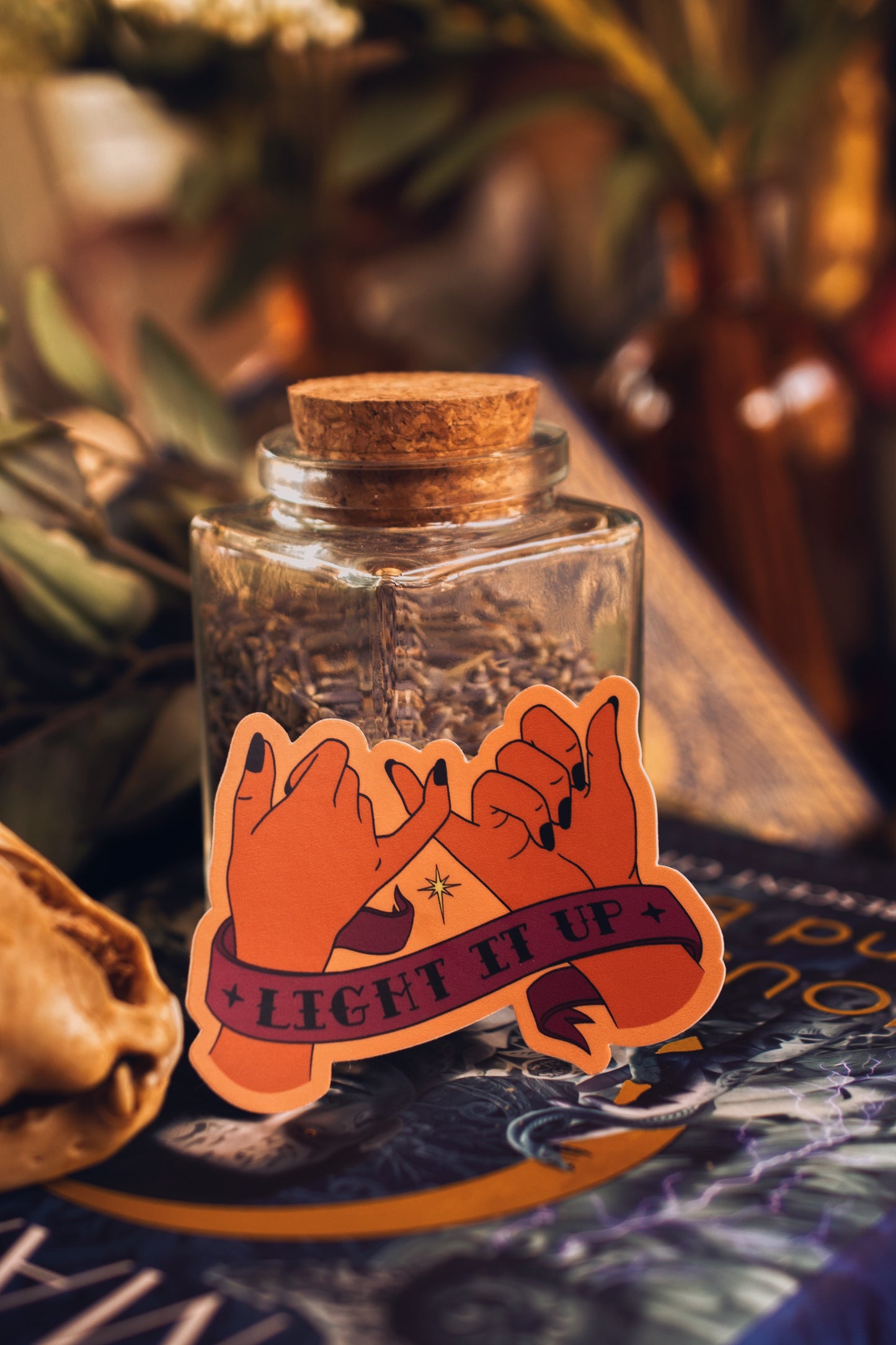 Light it Up Sticker