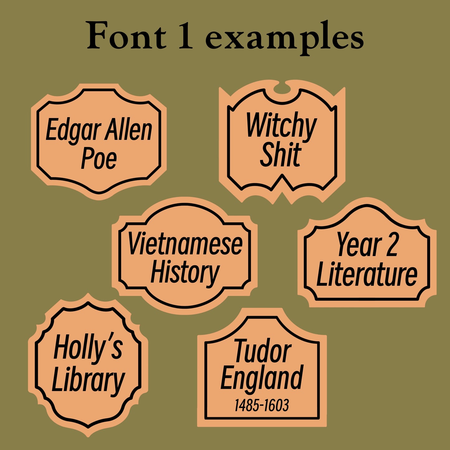 Custom Bookshelf Tavern Sign *PREORDER*