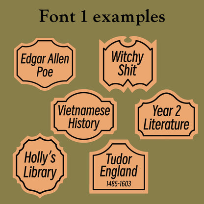 Custom Bookshelf Tavern Sign *PREORDER*