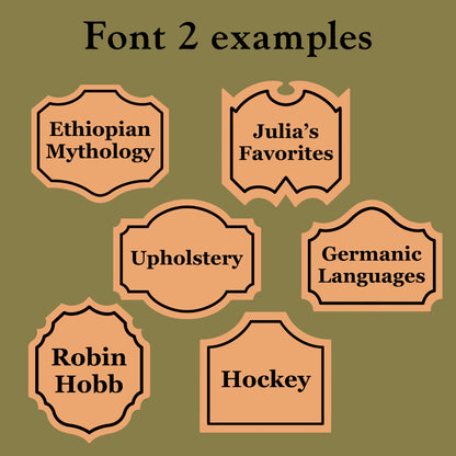 Custom Bookshelf Tavern Sign *PREORDER*