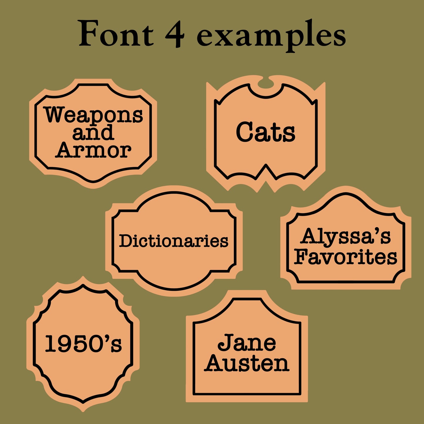 Custom Bookshelf Tavern Sign *PREORDER*