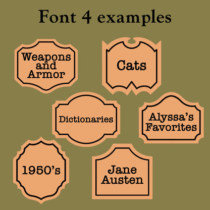 Custom Bookshelf Tavern Sign *PREORDER*