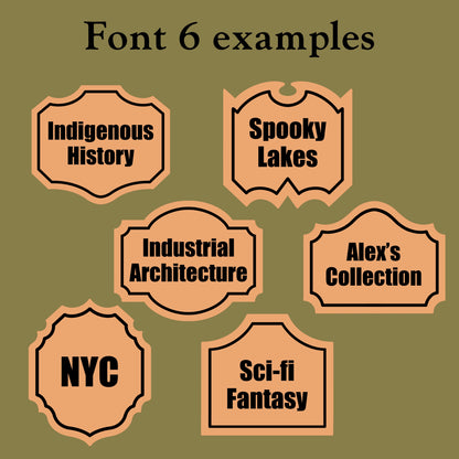 Custom Bookshelf Tavern Sign *PREORDER*