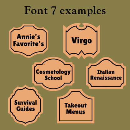 Custom Bookshelf Tavern Sign *PREORDER*