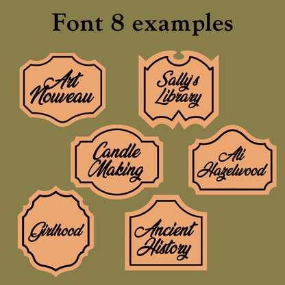 Custom Bookshelf Tavern Sign *PREORDER*