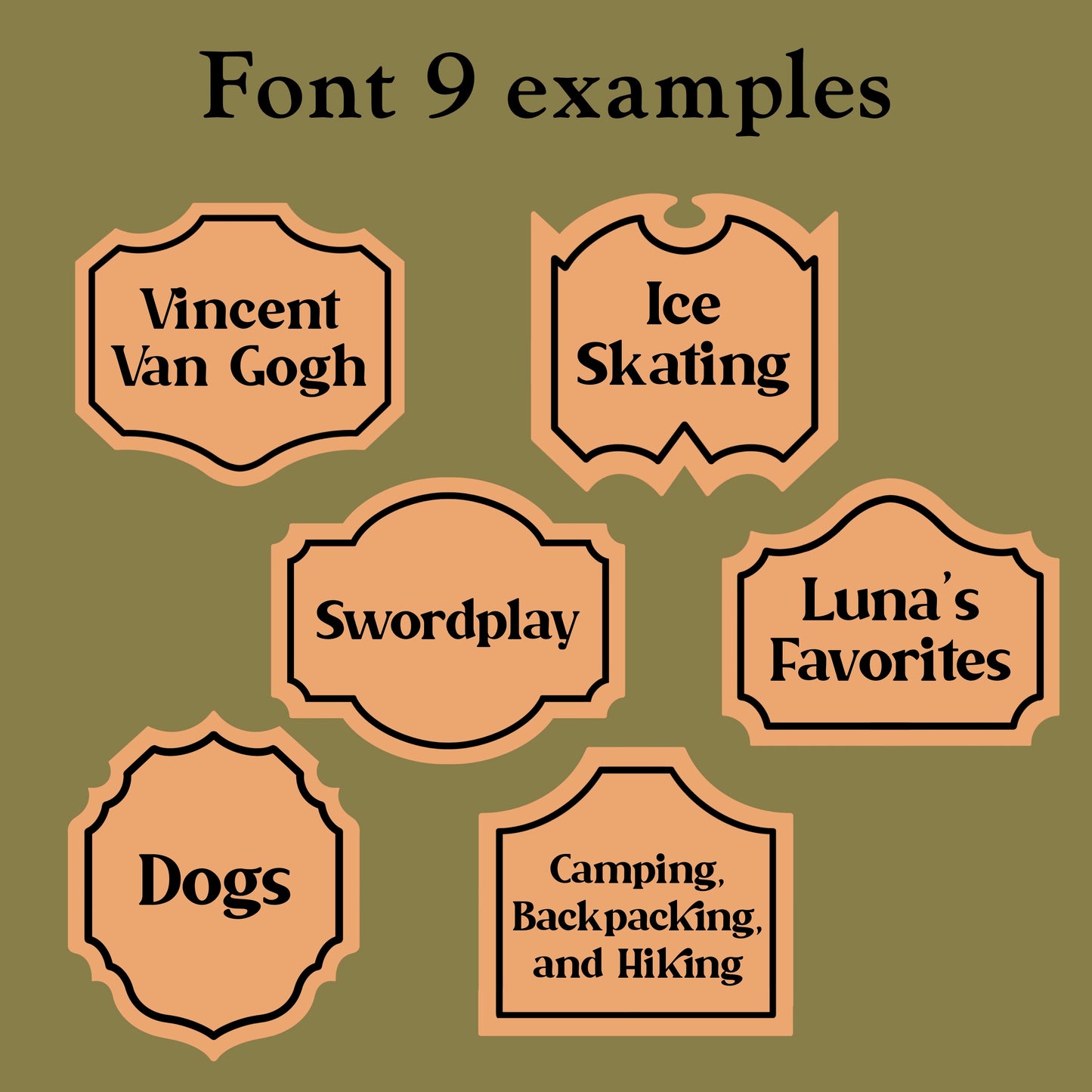 Custom Bookshelf Tavern Sign *PREORDER*