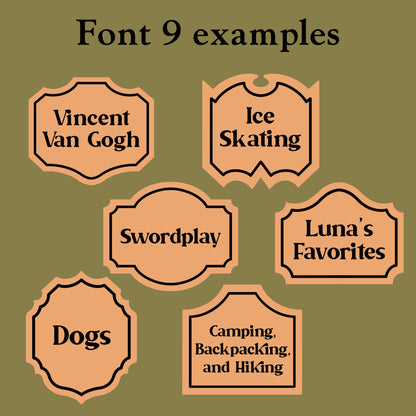 Custom Bookshelf Tavern Sign *PREORDER*