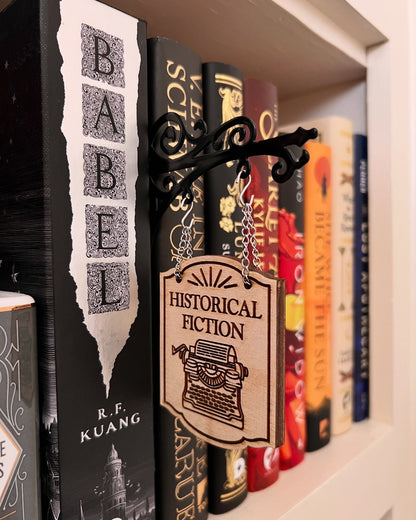 "Historical Fiction" Bookshelf Tavern Sign