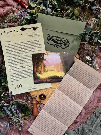 April Letter - Apprentice