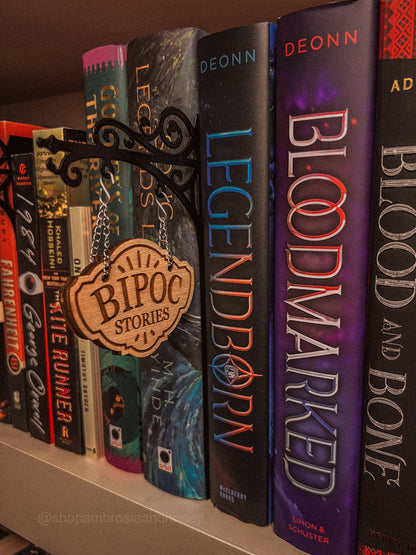"BIPOC Stories" Bookshelf Tavern Sign *PREORDER*