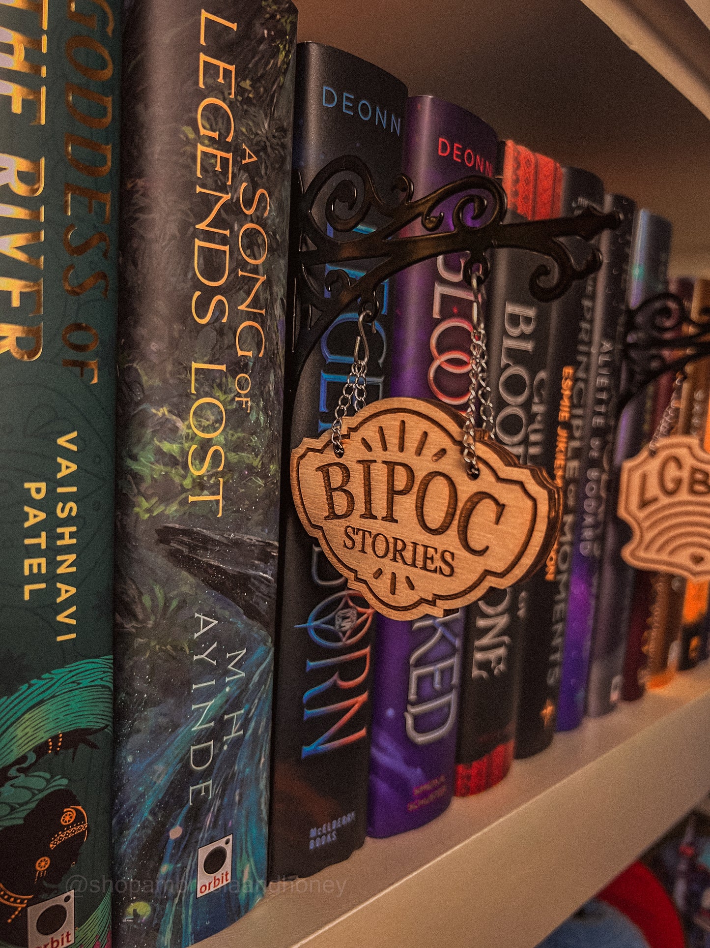 "BIPOC Stories" Bookshelf Tavern Sign *PREORDER*