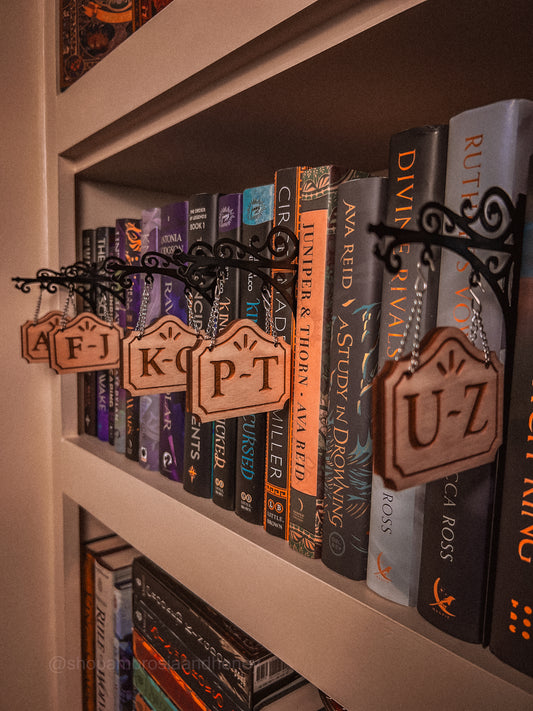 Alphabet Bundle Bookshelf Tavern Signs *PREORDER*