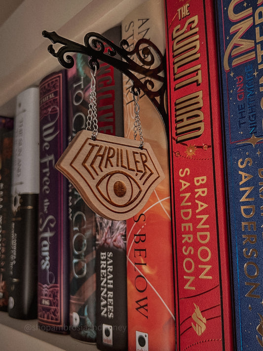 "Thriller" Bookshelf Tavern Sign *PREORDER*