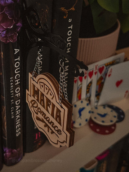 "Mafia Romance" Bookshelf Tavern Sign *PREORDER*