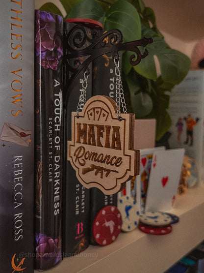 "Mafia Romance" Bookshelf Tavern Sign *PREORDER*