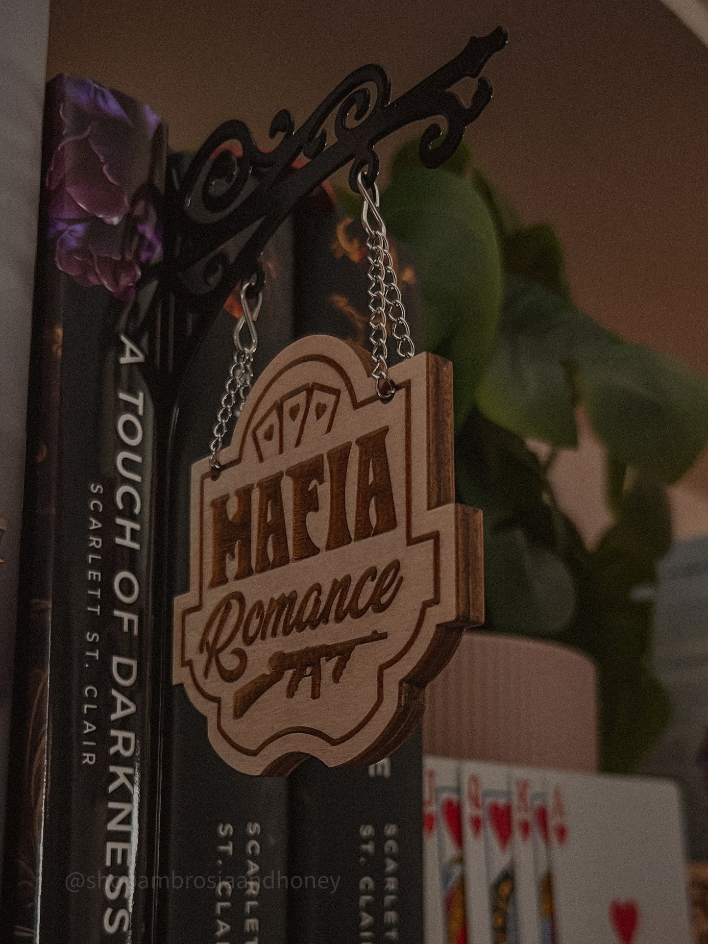 "Mafia Romance" Bookshelf Tavern Sign *PREORDER*
