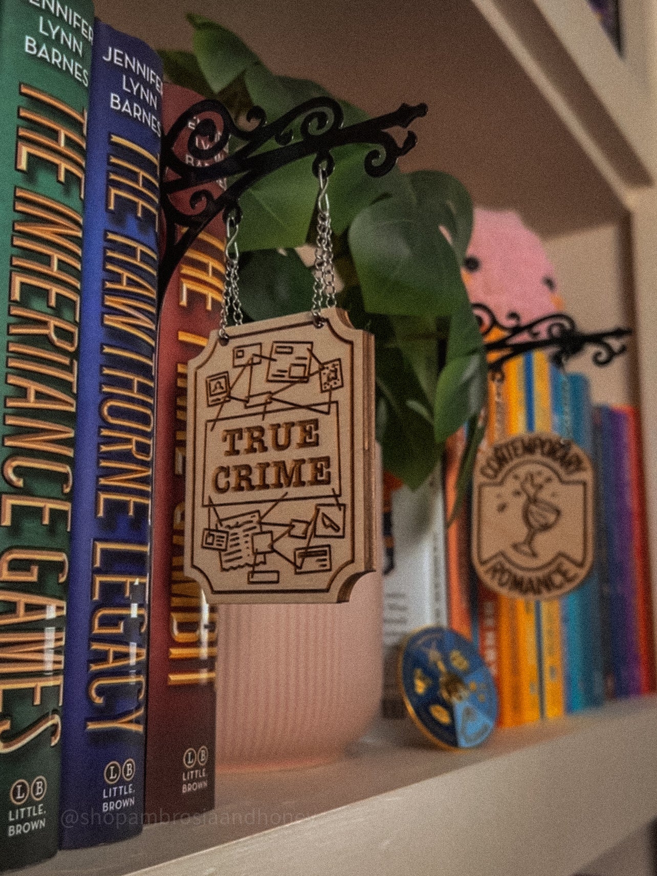 "True Crime" Bookshelf Tavern Sign *PREORDER*