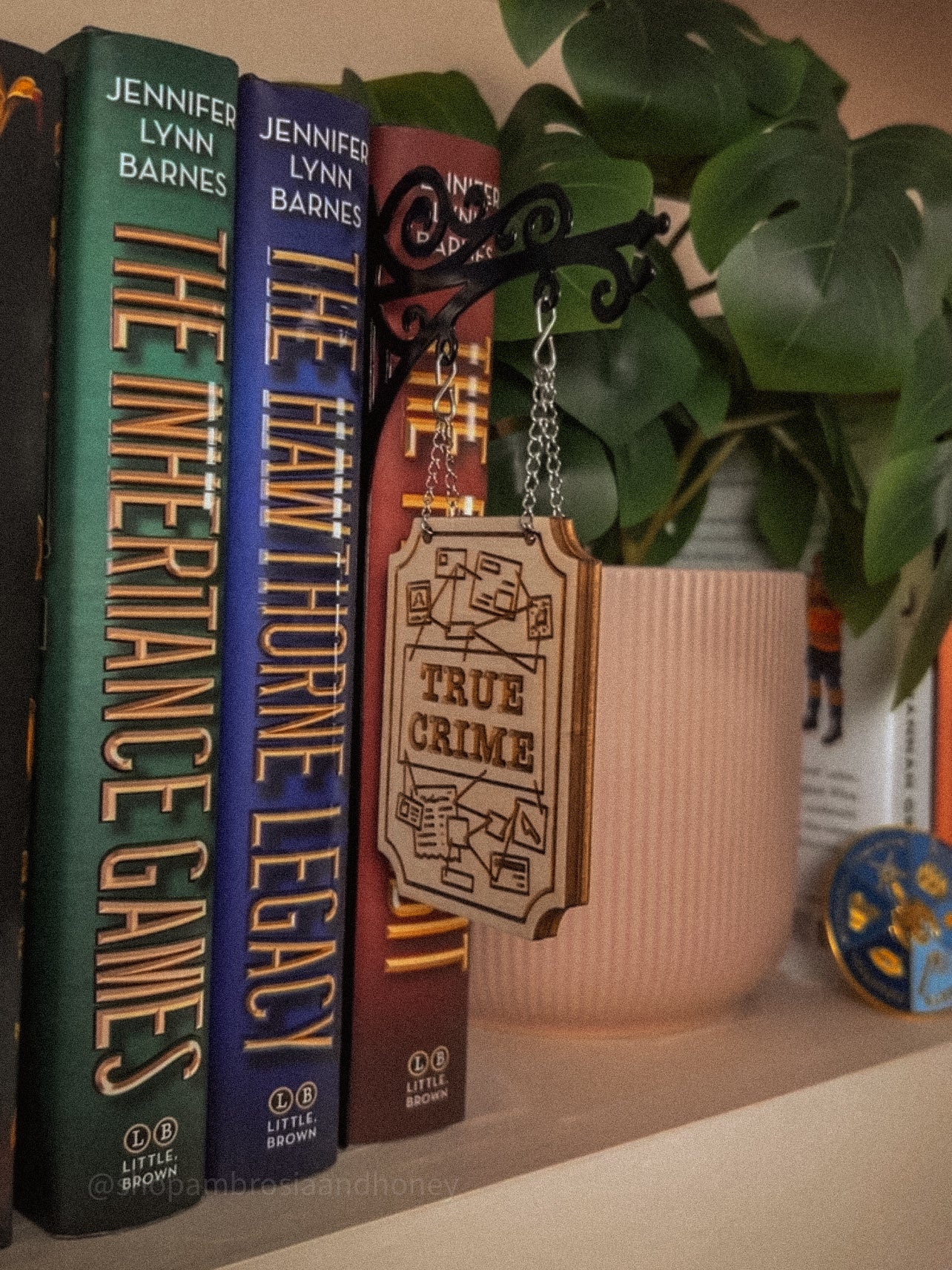 "True Crime" Bookshelf Tavern Sign *PREORDER*