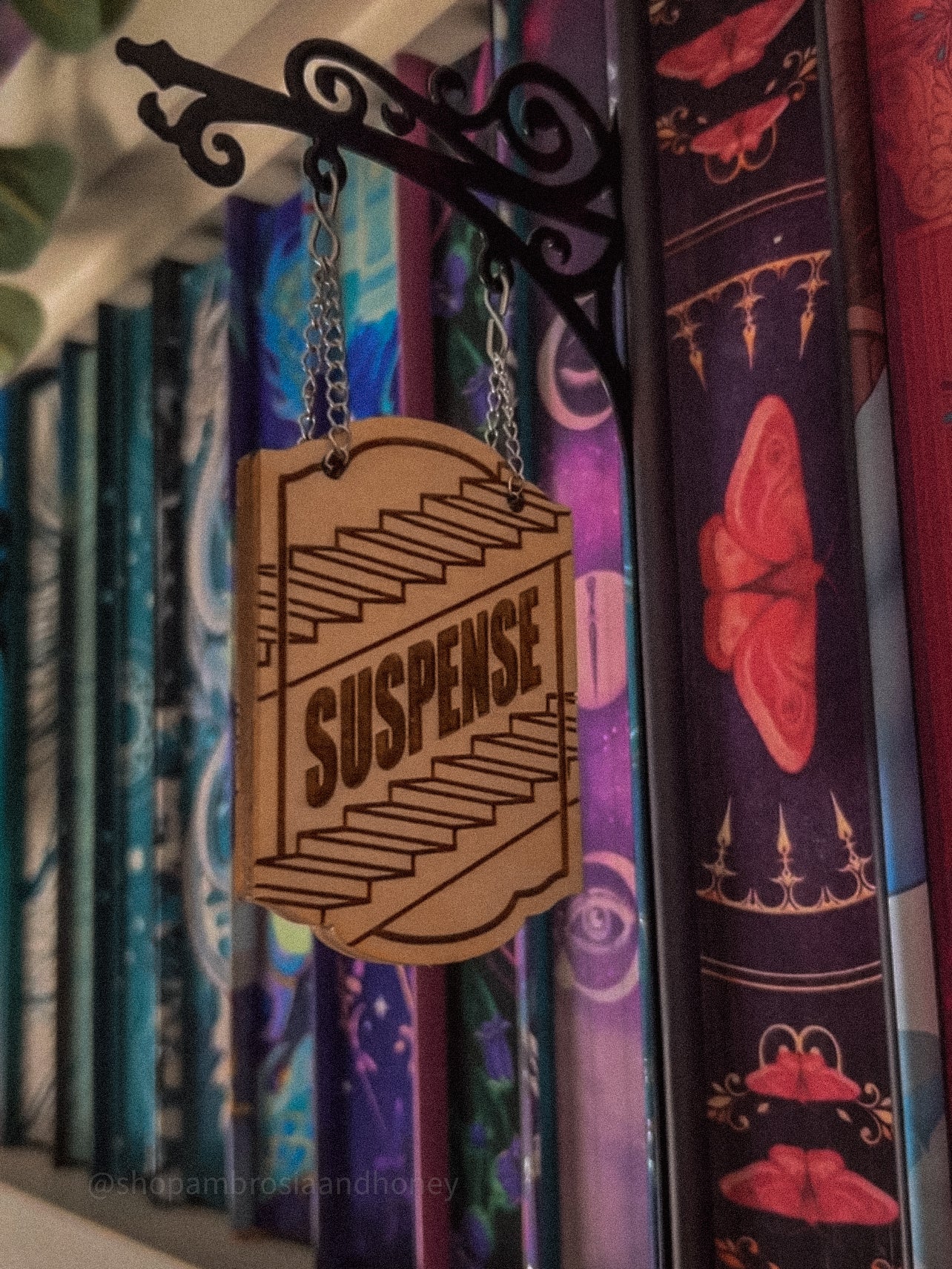 "Suspense" Bookshelf Tavern Sign *PREORDER*