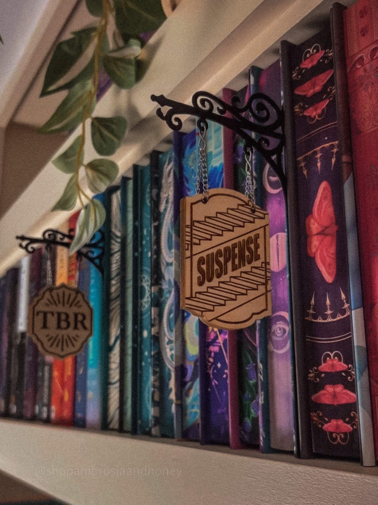 "Suspense" Bookshelf Tavern Sign *PREORDER*