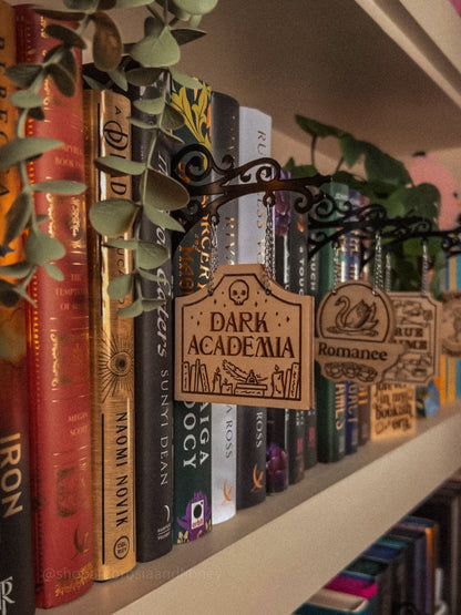 "Dark Academia" Bookshelf Tavern Sign *PREORDER*