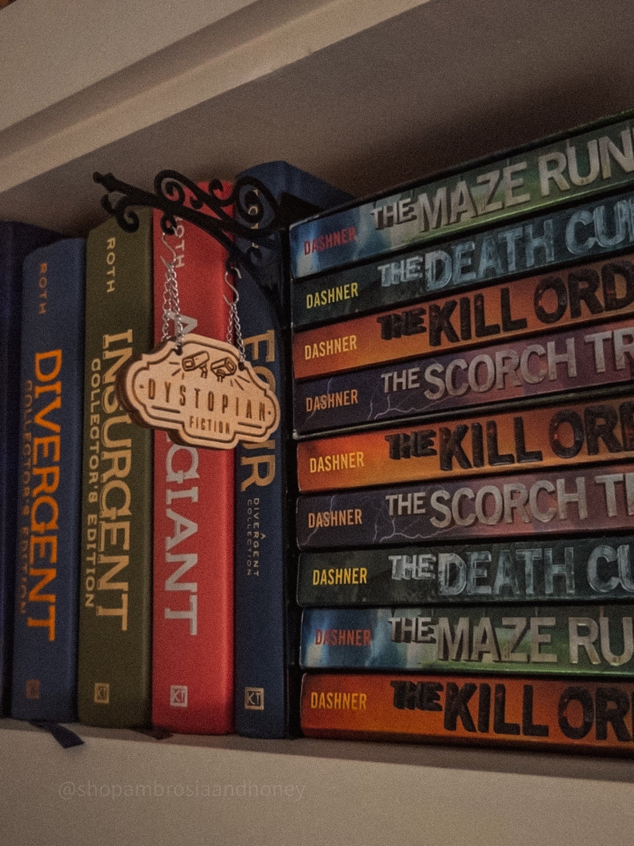 "Dystopian Fiction" Bookshelf Tavern Sign *PREORDER*
