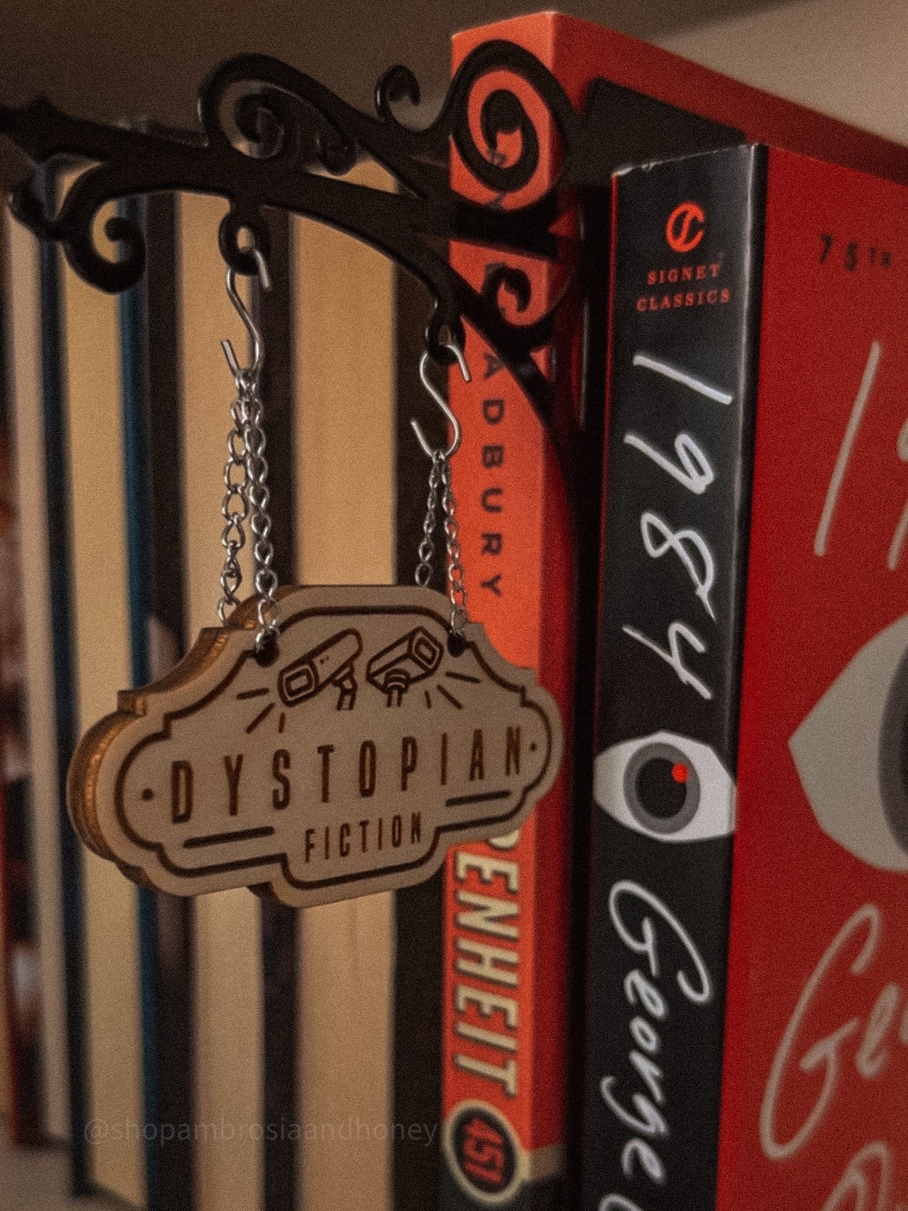 "Dystopian Fiction" Bookshelf Tavern Sign *PREORDER*