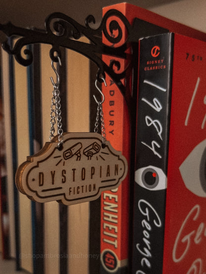 "Dystopian Fiction" Bookshelf Tavern Sign *PREORDER*