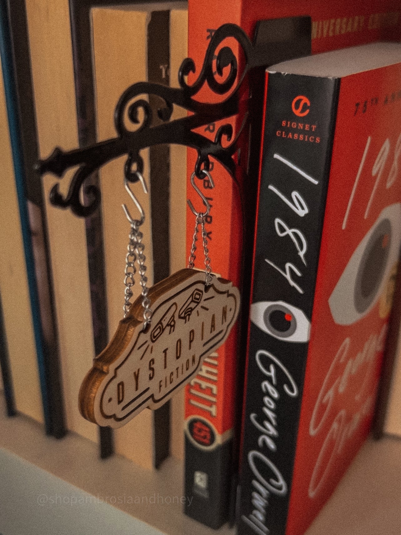 "Dystopian Fiction" Bookshelf Tavern Sign *PREORDER*