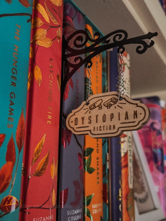 "Dystopian Fiction" Bookshelf Tavern Sign *PREORDER*