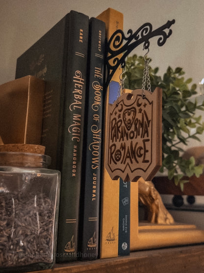 "Paranormal Romance" Bookshelf Tavern Sign *PREORDER*