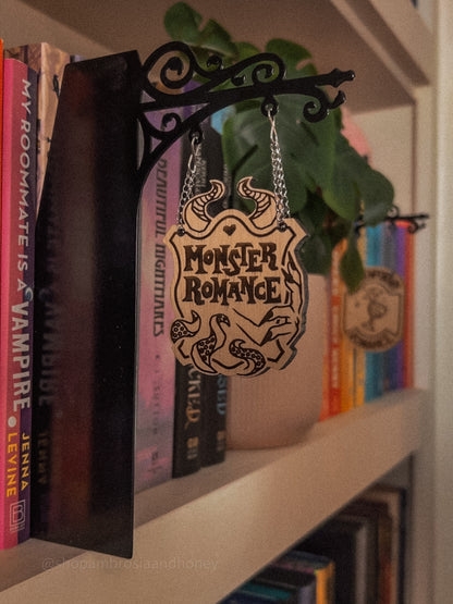 "Monster Romance" Bookshelf Tavern Sign *PREORDER*