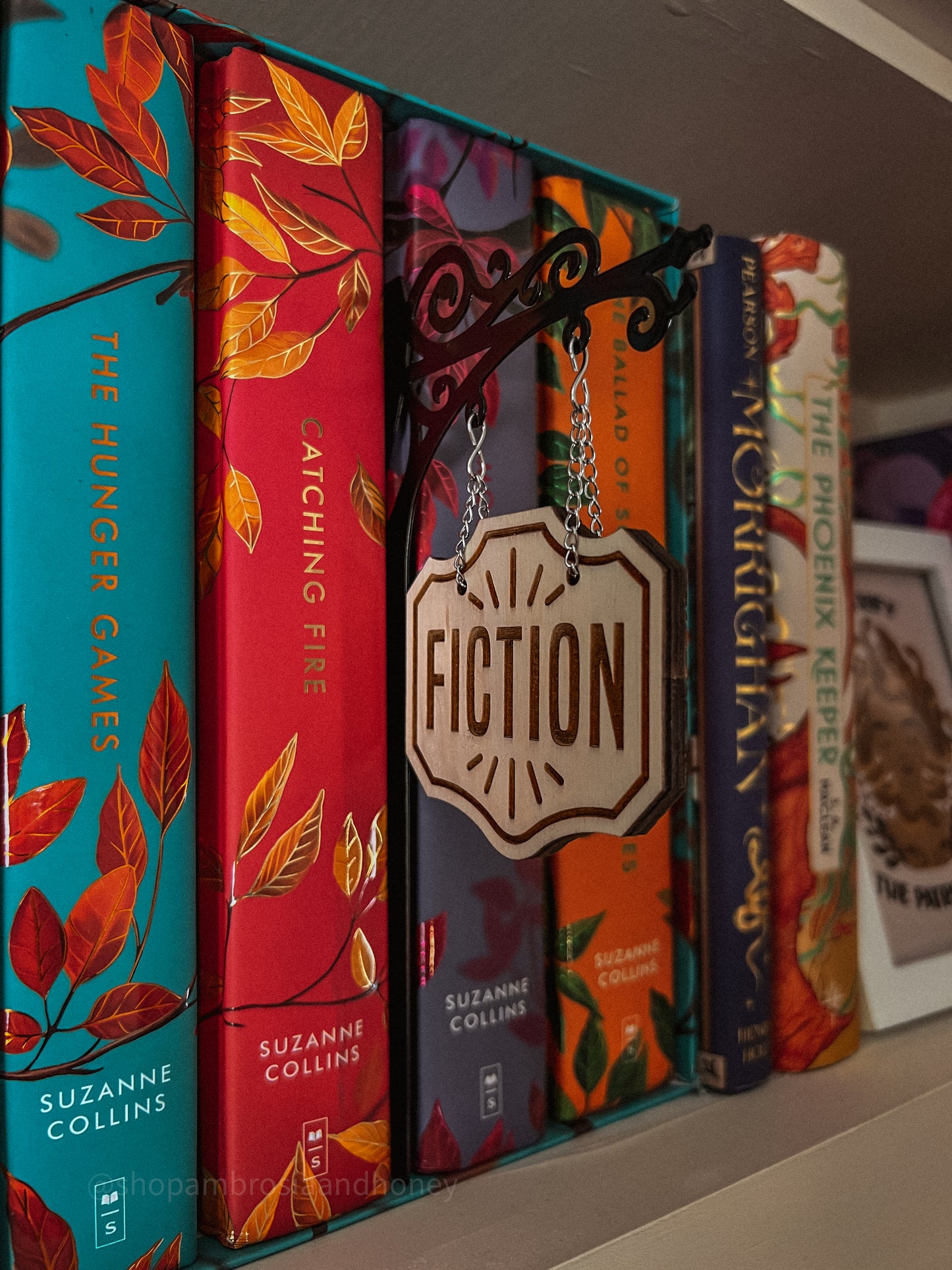 "Fiction" Bookshelf Tavern Sign *PREORDER*