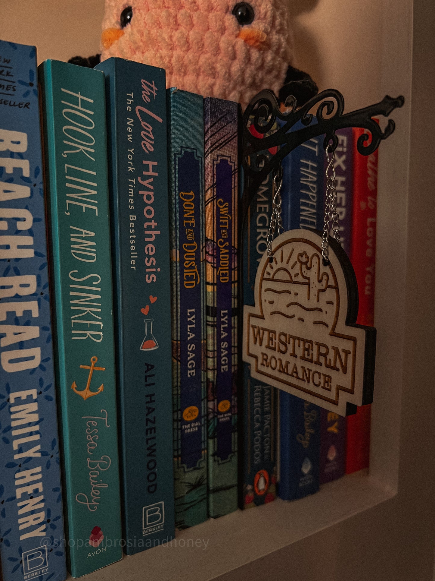 "Western Romance" Bookshelf Tavern Sign *PREORDER*