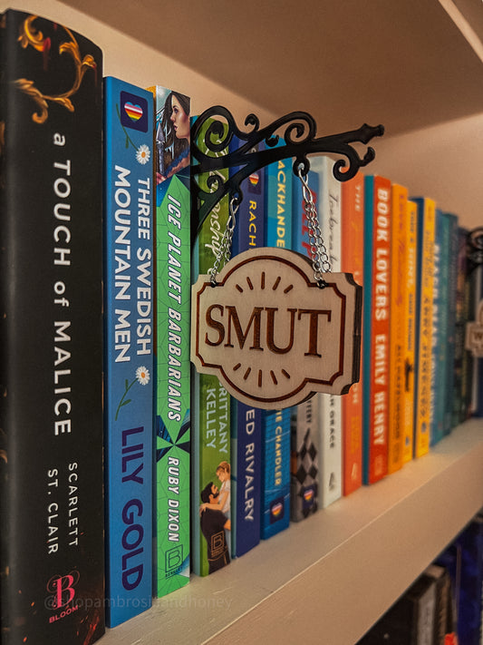 "Smut" Bookshelf Tavern Sign *PREORDER*