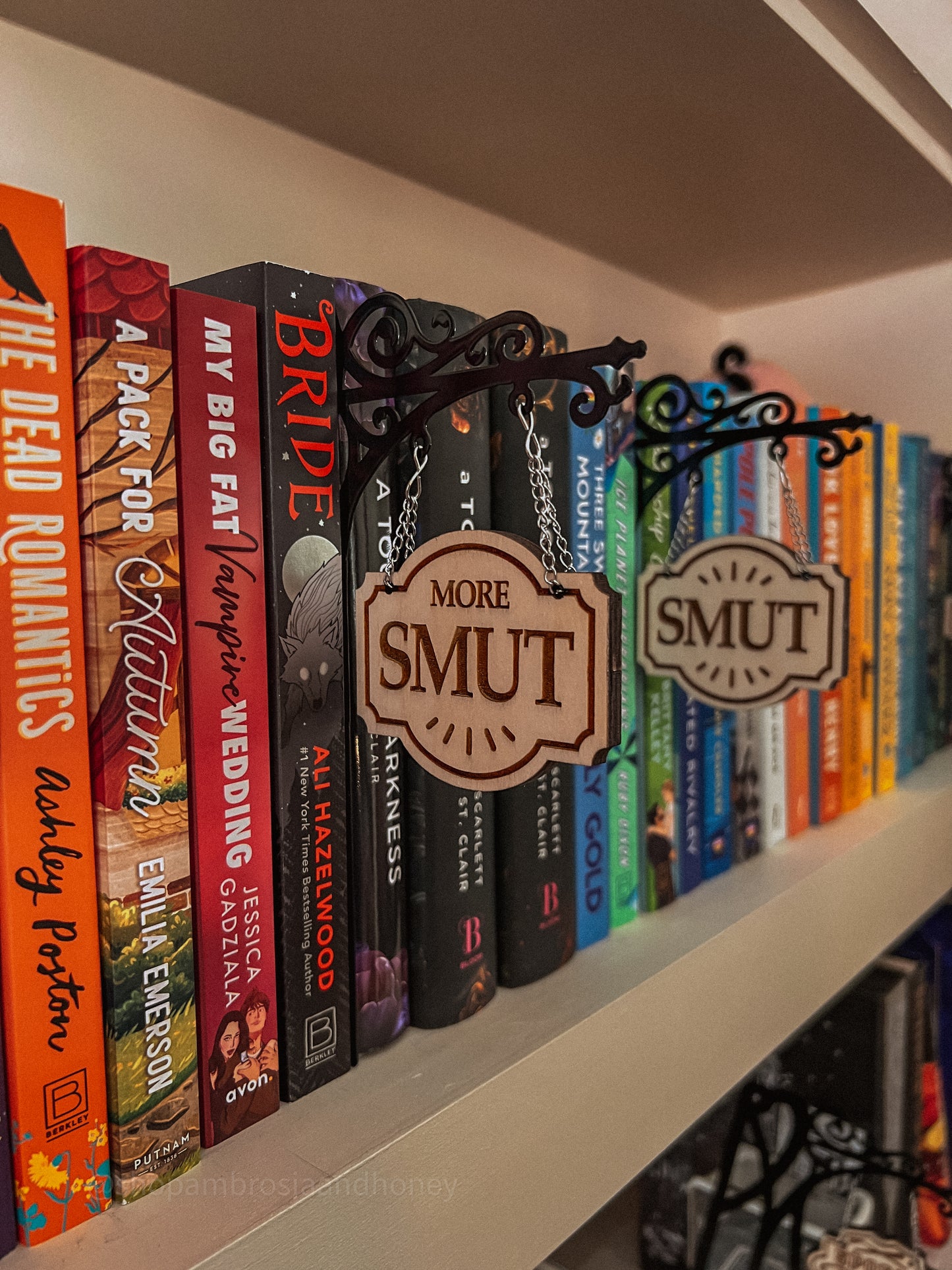 "More Smut" Bookshelf Tavern Sign *PREORDER*