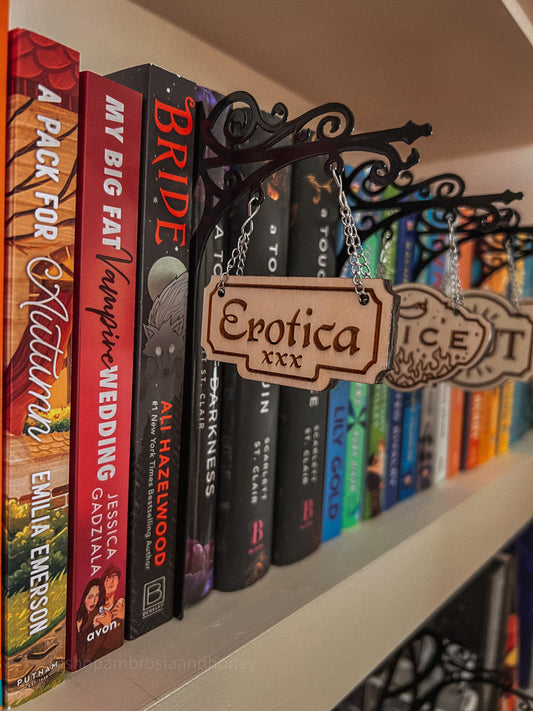 "Erotica" Bookshelf Tavern Sign *PREORDER*