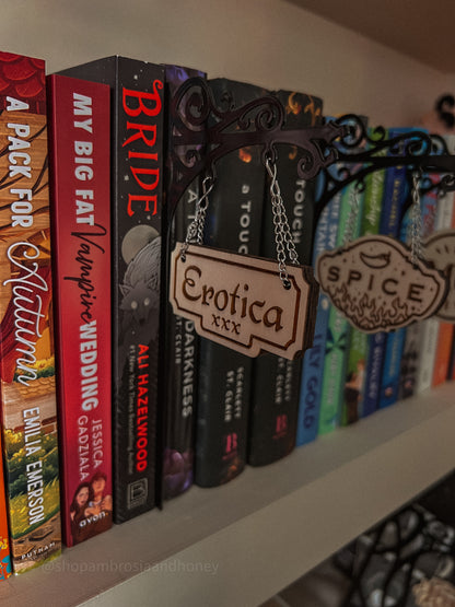 "Erotica" Bookshelf Tavern Sign *PREORDER*