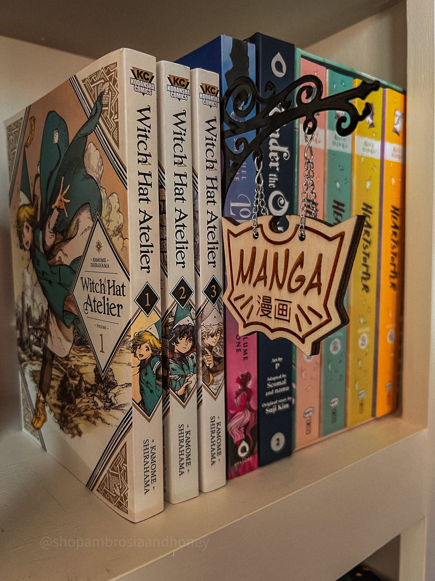 "Manga" Bookshelf Tavern Sign *PREORDER*