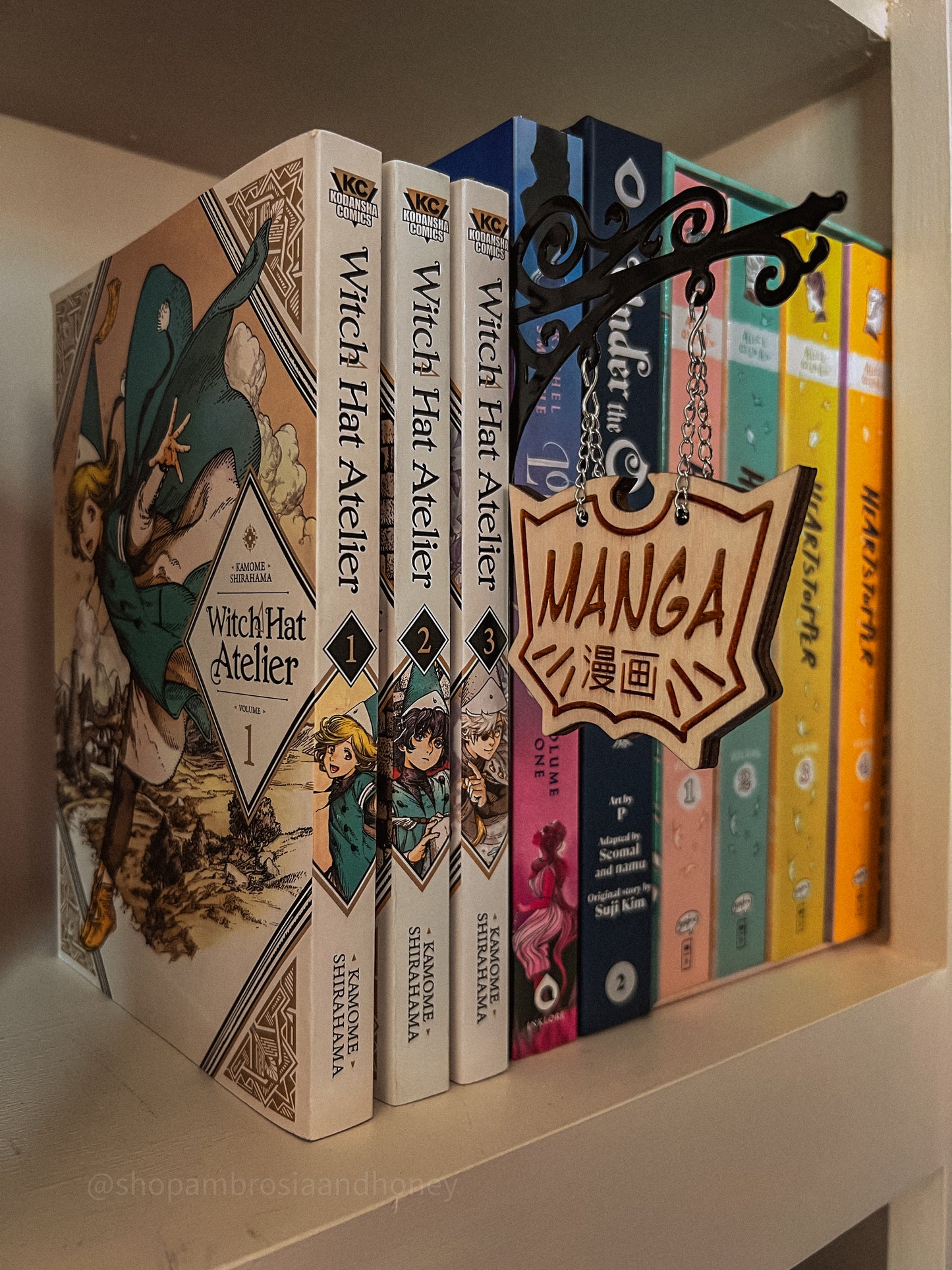 "Manga" Bookshelf Tavern Sign *PREORDER*