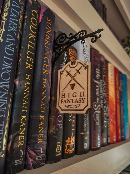 "High Fantasy" Bookshelf Tavern Sign *PREORDER*